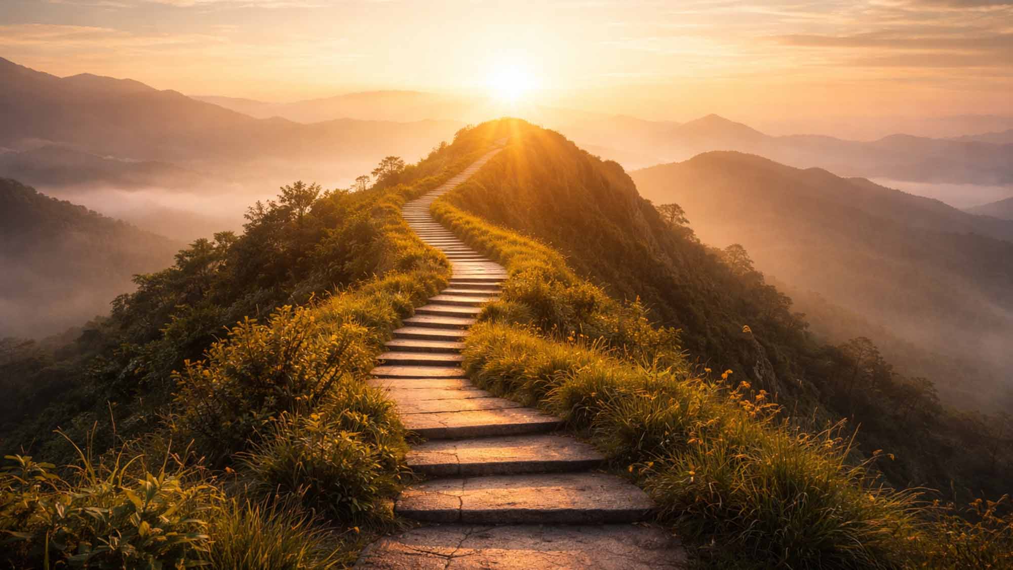 choose a transformation coach to lead along the narrow and focused path through nature toward enlightenment